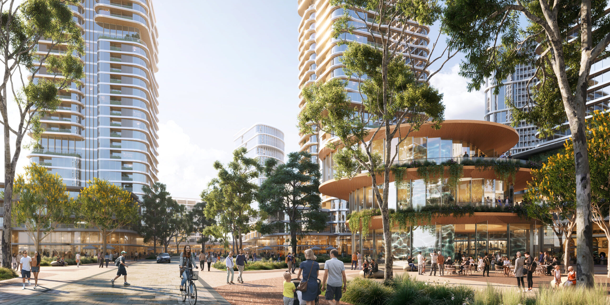 Burswood Point Precinct B Commercial area